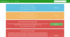 Desktop Screenshot of numberrecords.com